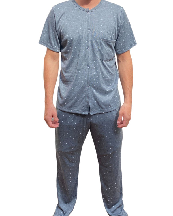 Pijama Hombre Pantalón Ref 359 Gris Oscuro